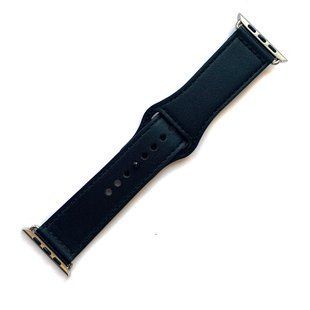 Кожаный ремешок Apple Watch 38 - 40 мм (синий) 164649 фото