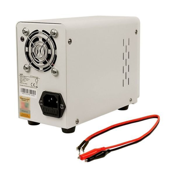 Блок питания лабораторный WEP 305D-V, 30V 5A, импульсный, с цифровой индикацией (V/A), USB QC 5V-12V/ 20W 188320 фото