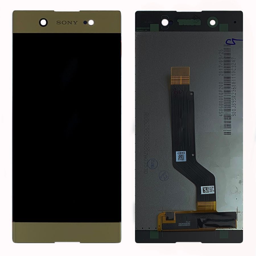 Дисплей Sony Xperia XA1 Ultra Dual G3212 G3221 G3223 G3226 + тачскрин (золотистый оригинал Китай) 159958 фото