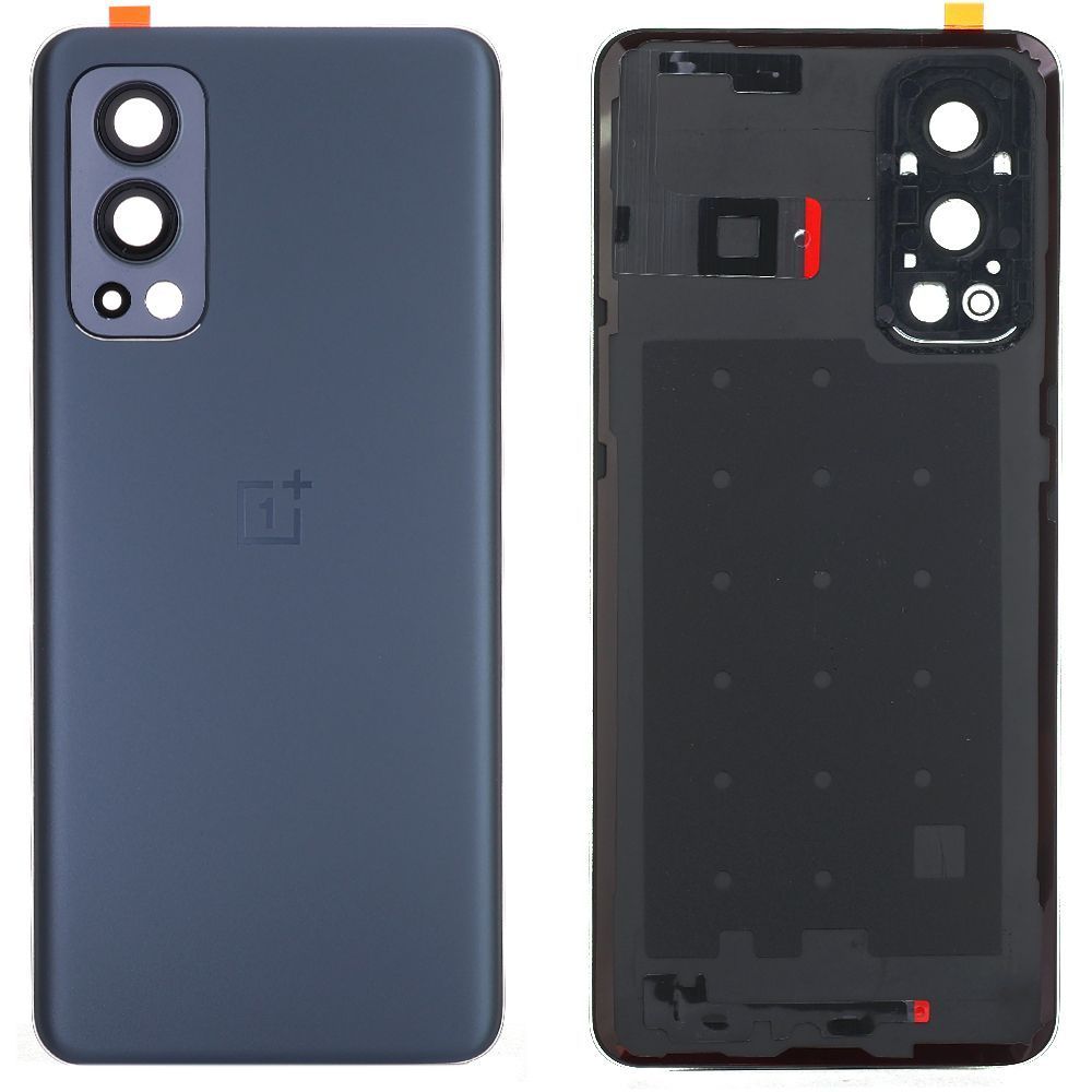 Задняя крышка OnePlus Nord 2 5G (серая Original New со стеклом камеры) 154095 фото