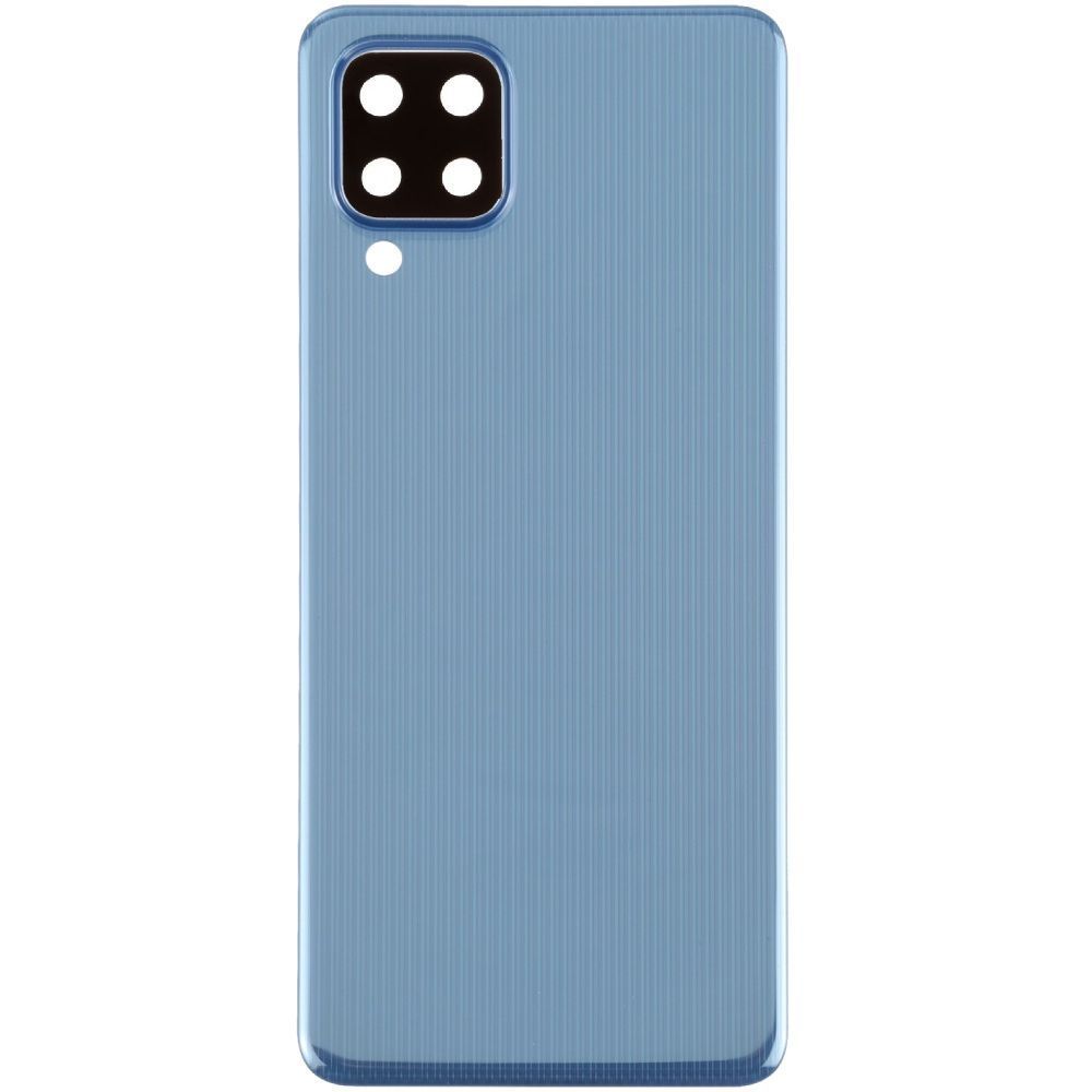 Задняя крышка Samsung Galaxy M32 M325 (голубая со стеклом камеры) 192374 фото
