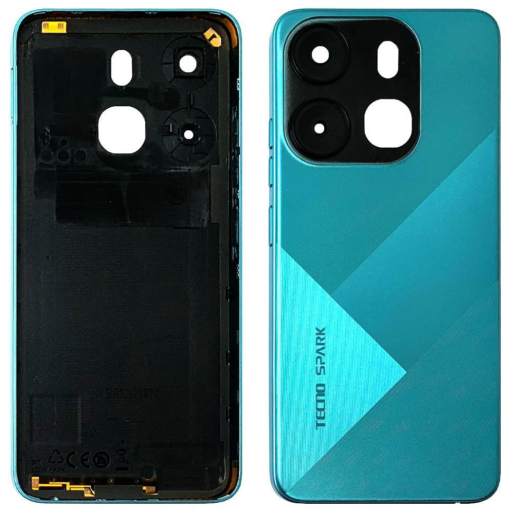 Задняя крышка Tecno Spark Go 2023 BF7n (голубая оригинал Китай) 145977 фото