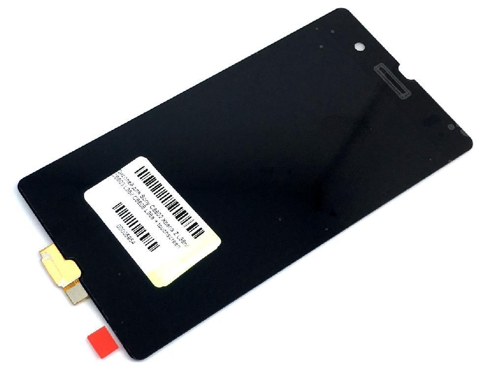 Дисплей Sony Xperia Z C6602 L36h C6603 L36i L36a + тачскрин (черный) 152782 фото