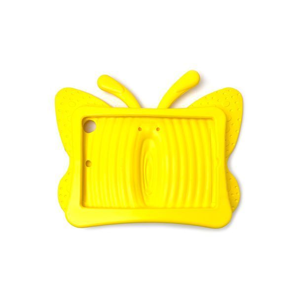 Детский противоударный чехол Butterfly для Pad Mini 1, Mini 2, Mini 3, Mini 4, Mini 5 (желтый) 155472 фото