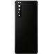 Задняя крышка Sony Xperia 1 II XQ-AT51 AT52 (черная оригинал Китай со стеклом камеры) 146539 фото
