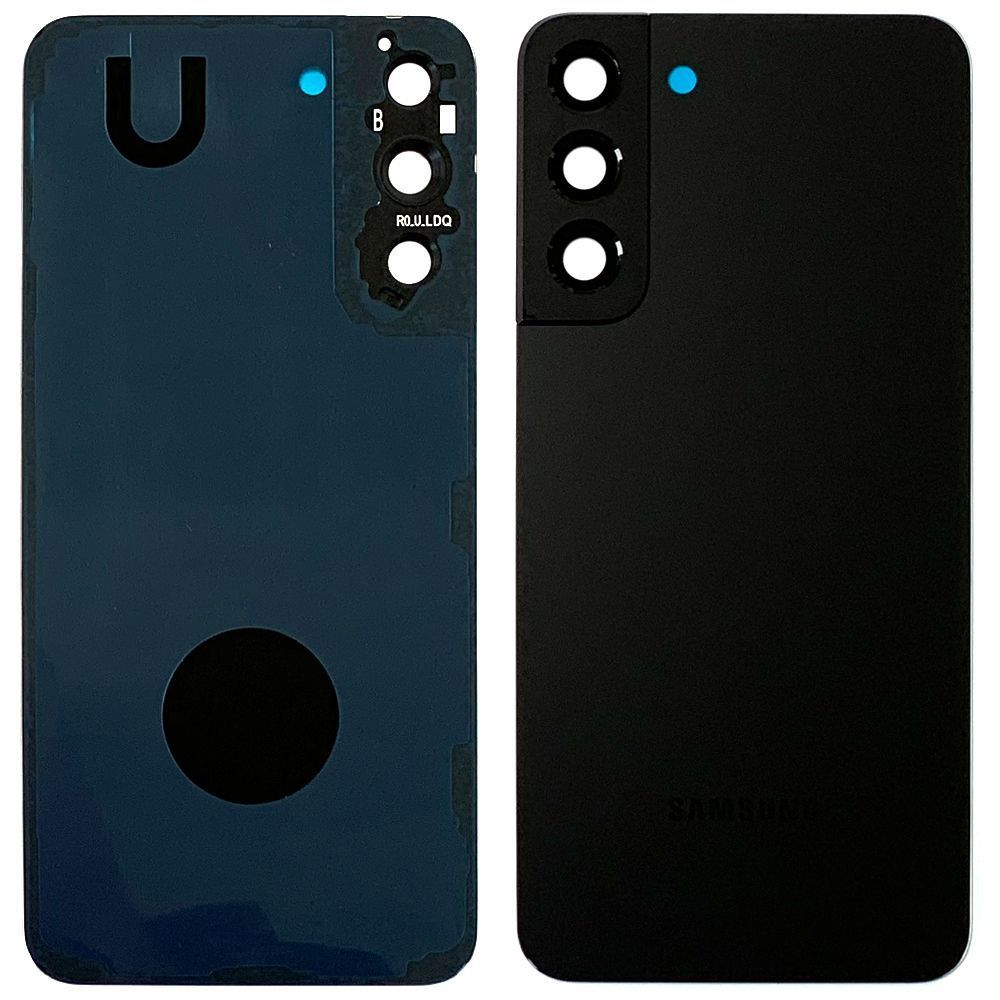 Задняя крышка Samsung Galaxy S22+ Plus 5G S906 (черная оригинал Китай со стеклом камеры) 150551 фото