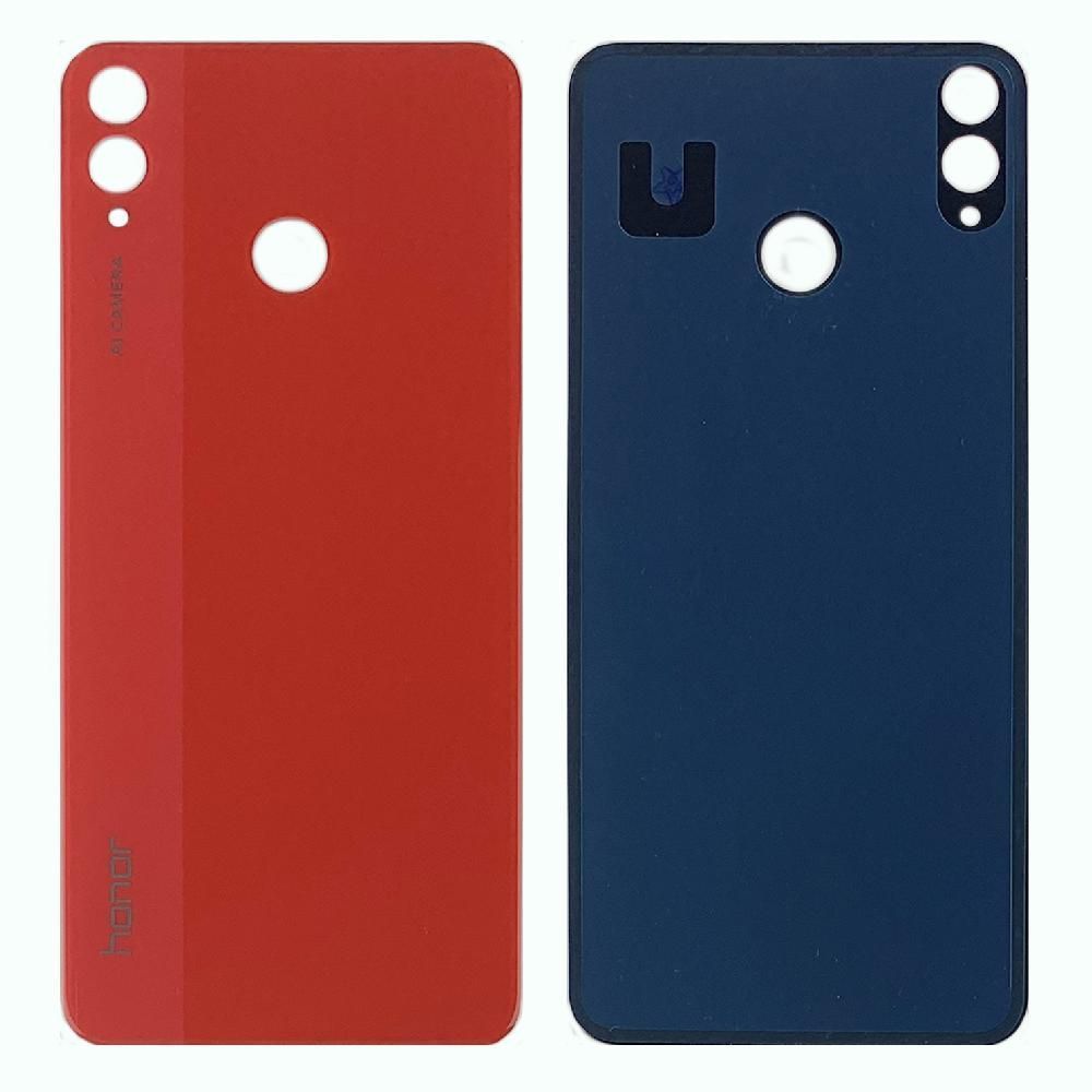 Задняя крышка Huawei Honor 8X JSN-L21 (красная оригинал Китай со стеклом камеры) 162928 фото