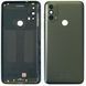 Задняя крышка Motorola Moto E40 XT2159 (черная оригинал Китай со стеклами камер) 154075 фото