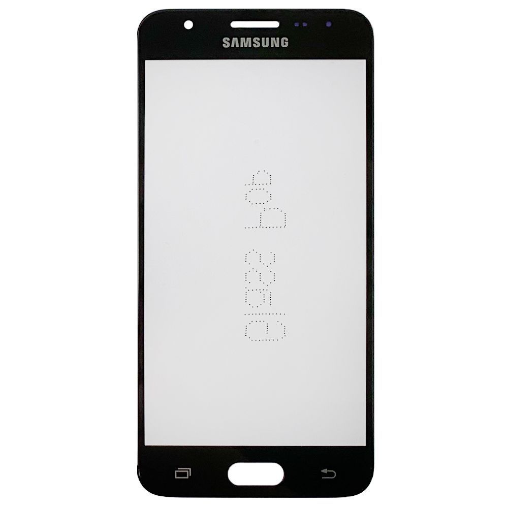 Стекло дисплея Samsung Galaxy J5 Prime 2016 G570F (черное OCA Pro с пленкой) 146297 фото