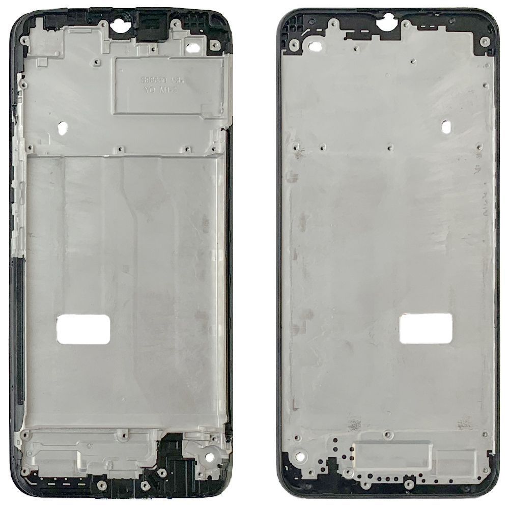 Рамка дисплея Realme C11 2020 RMX2185 (черная) 145802 фото