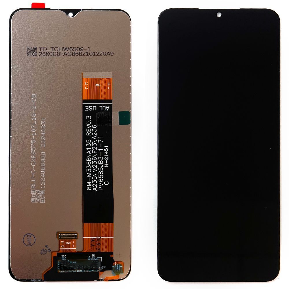 Дисплей Samsung Galaxy A13 4G A135F, A23 A235 A23 5G A236B, M13 M135F, M23 5G M236B, M33 5G M336B з тачскріном (ALL USE - M336B A135_REV0.3 A235 M236 F23 A236 PM6585JB3-1-71) 179243 фото