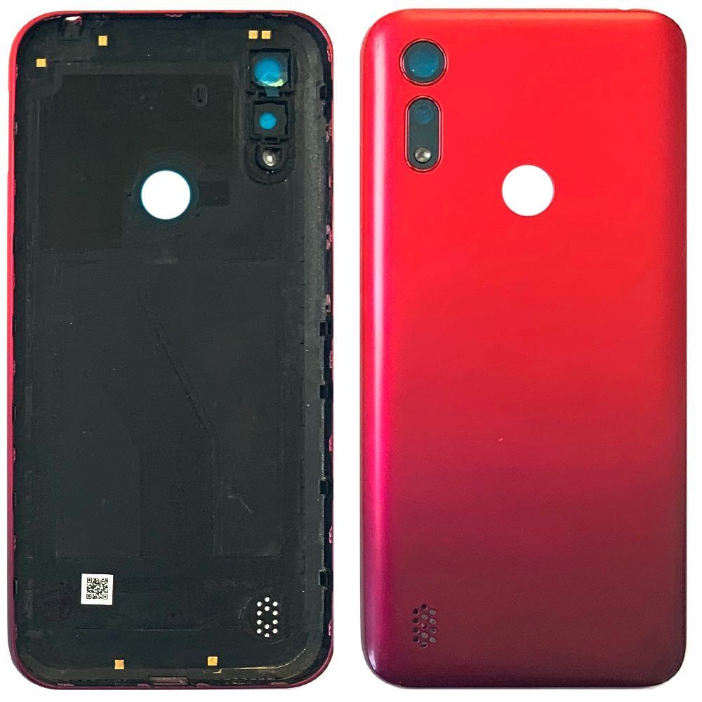 Задняя крышка Motorola Moto E6s 2020 XT2053 (красная оригинал Китай) 161280 фото