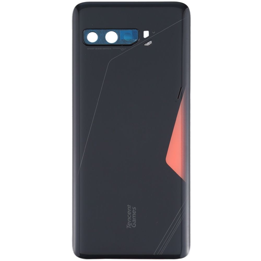 Задняя крышка Asus ROG Phone 3 ZS661KS (черная оригинал Китай со стеклом камеры) 193865 фото