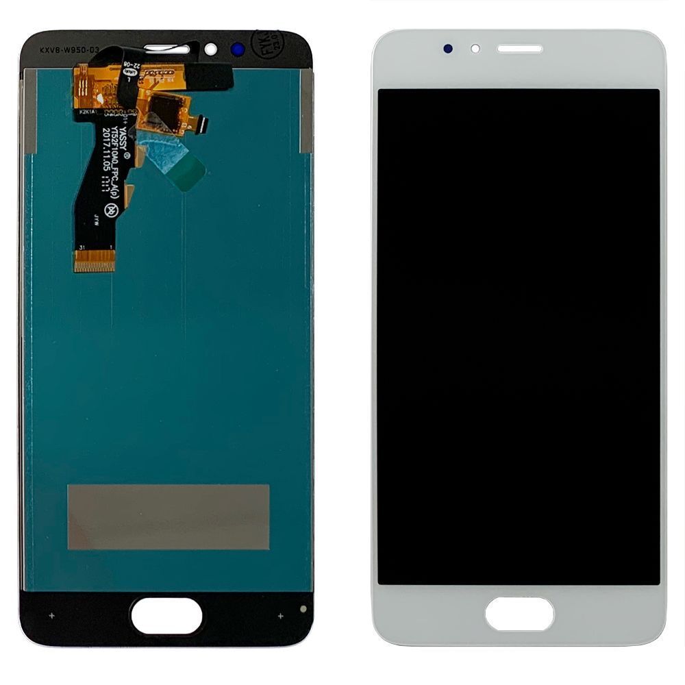 Дисплей Meizu M5s M612H з тачскріном (білий) 152462 фото