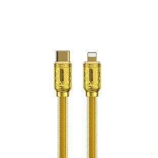 Кабель зарядки WK WDC-163 Type-C-Lightning 20W gold 161536 фото