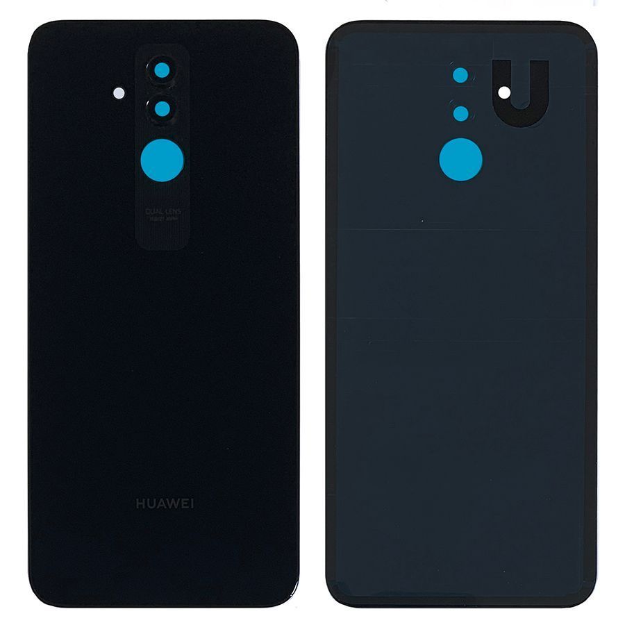 Задняя крышка Huawei Mate 20 lite SNE-LX1 (черная оригинал Китай со стеклом камеры) 144953 фото