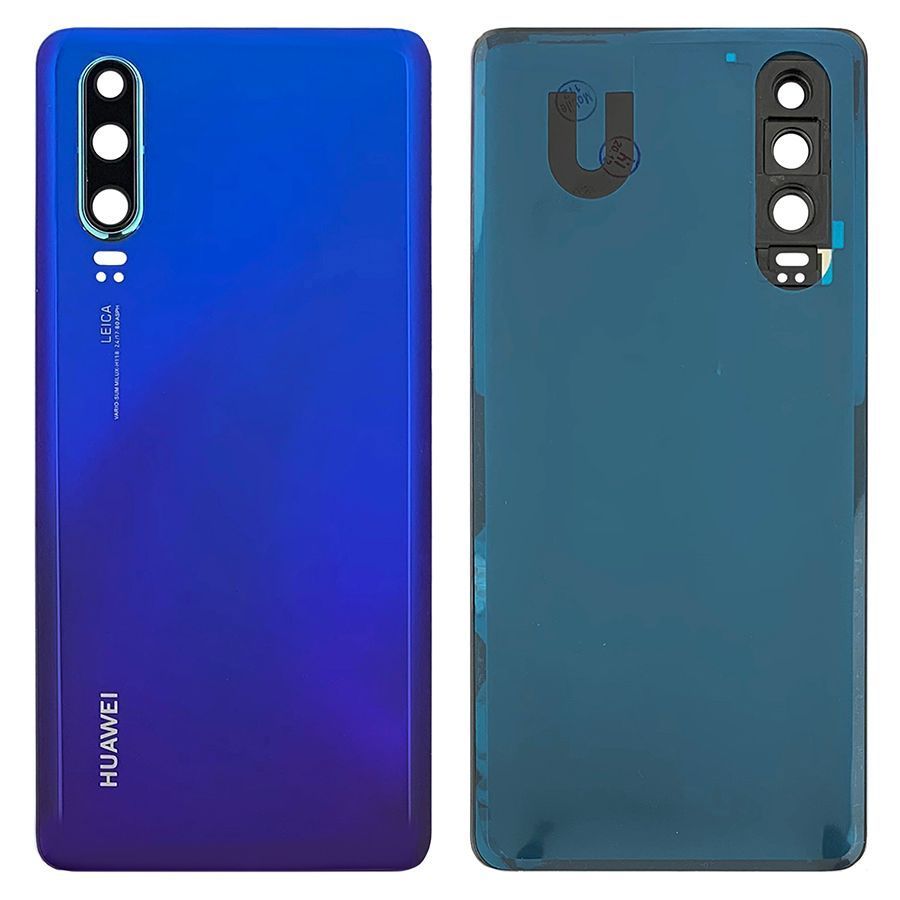 Задняя крышка Huawei P30 ELE-L29 (синяя оригинал Китай со стеклом камеры) 144957 фото