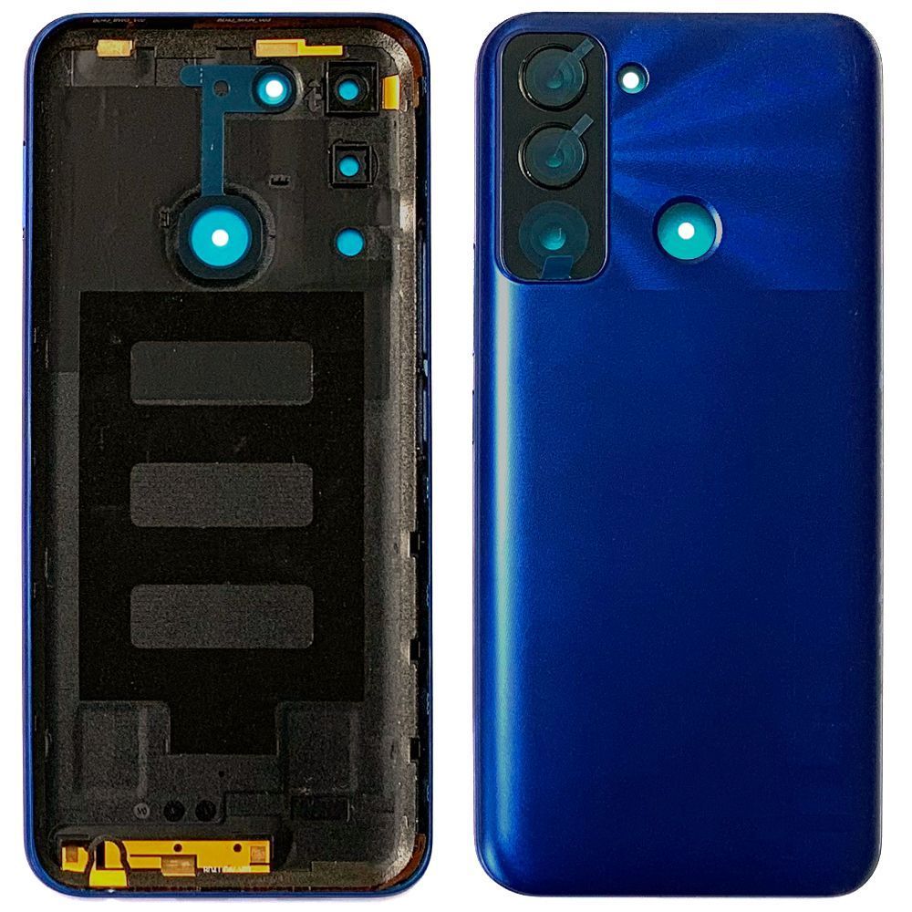 Задня кришка Tecno Pop 5 LTE BD4 BD4l (синя оригінал Китай) 154246 фото
