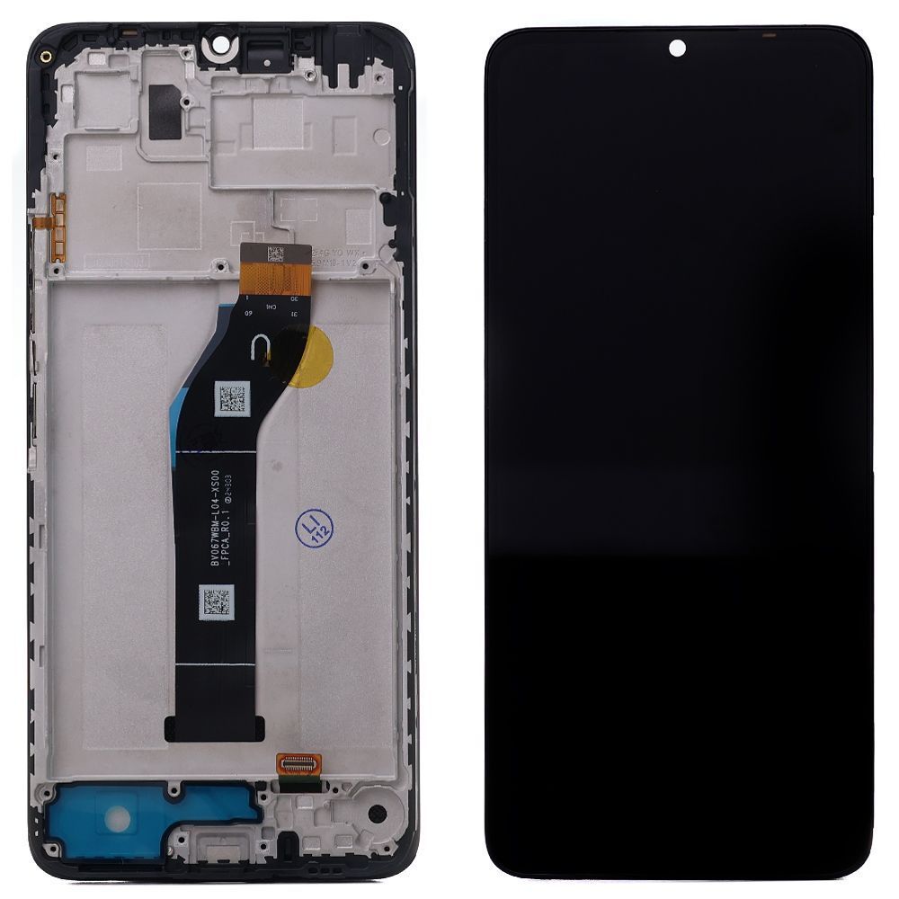 Дисплей Xiaomi Redmi 13C, Poco C65 + тачскрин (версия U оригинал OEM c рамкой) 189478 фото