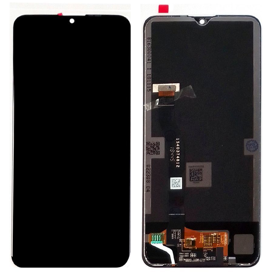 Дисплей Lenovo Z5S L78071 + тачскрин (черный оригинал 100%) 160175 фото