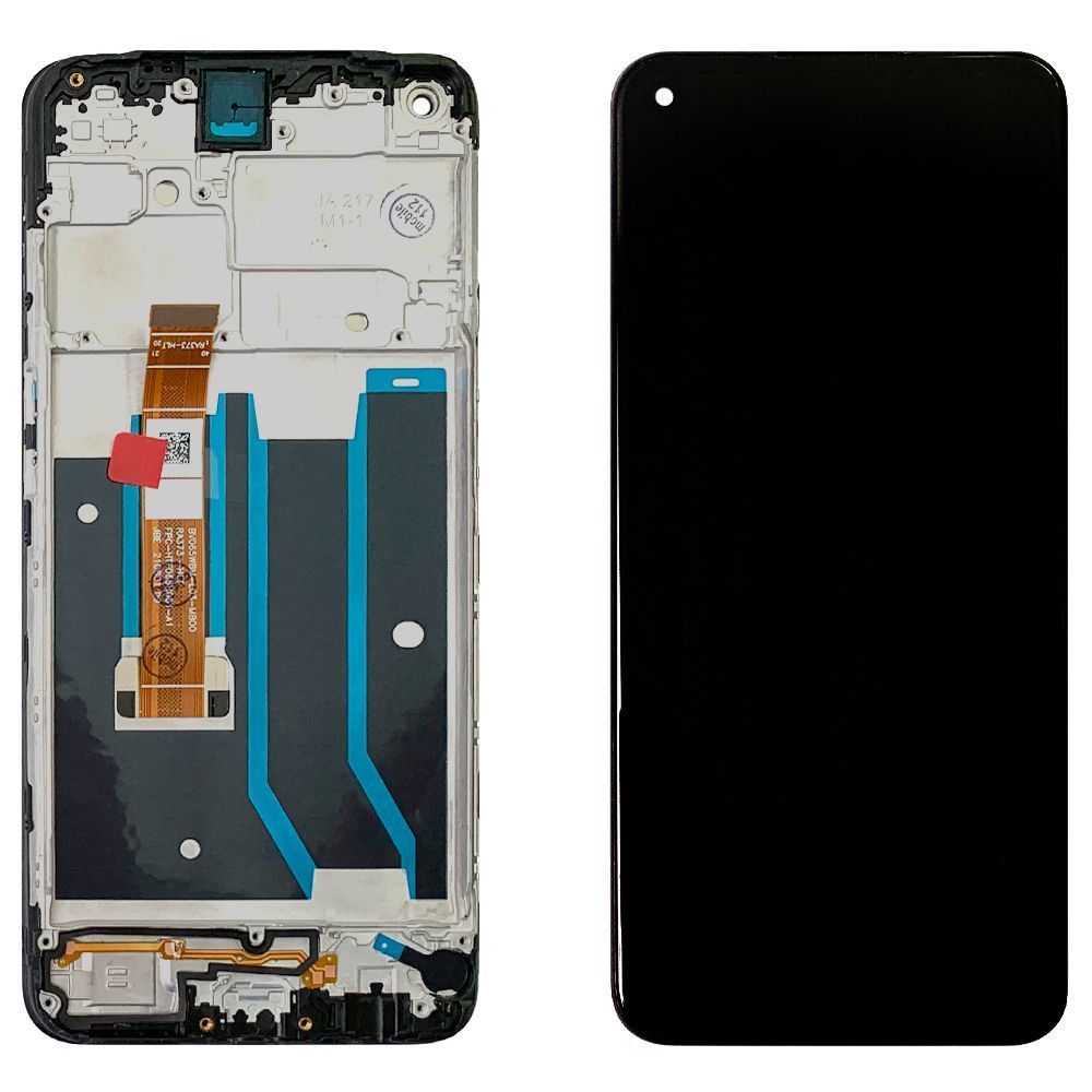 Дисплей Oppo A53 CPH2127, A32 2020, A33 Realme 7i, C17 + тачскрин (с рамкой BV065WBM-L03-MB00) 145061 фото
