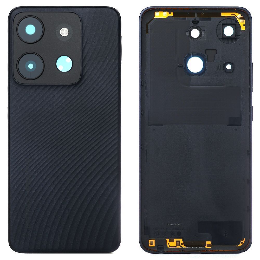 Задняя крышка Infinix Smart 7 X6515 (черная оригинал Китай без стекла камеры) 164572 фото