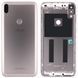 Задняя крышка Asus ZenFone Max Pro M1 ZB601KL (серебристая, Meteor Silver оригинал Китай со стеклом камеры) 145536 фото