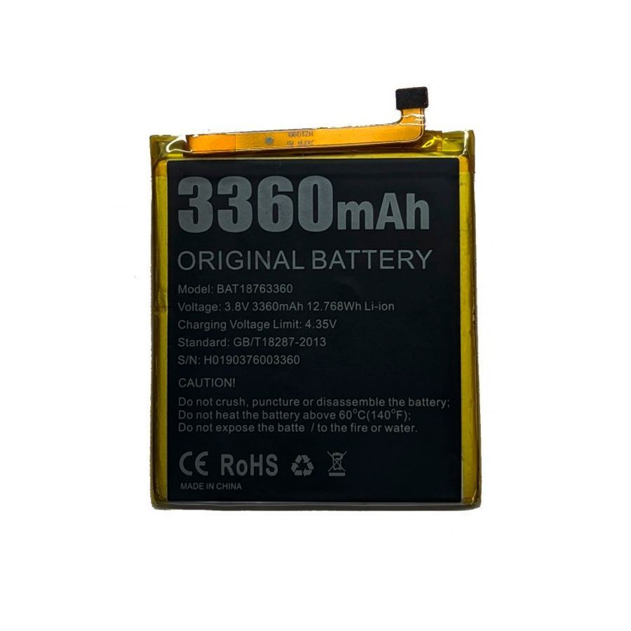 Аккумулятор Doogee Y7 BAT18763360 кач. AAA 162384 фото