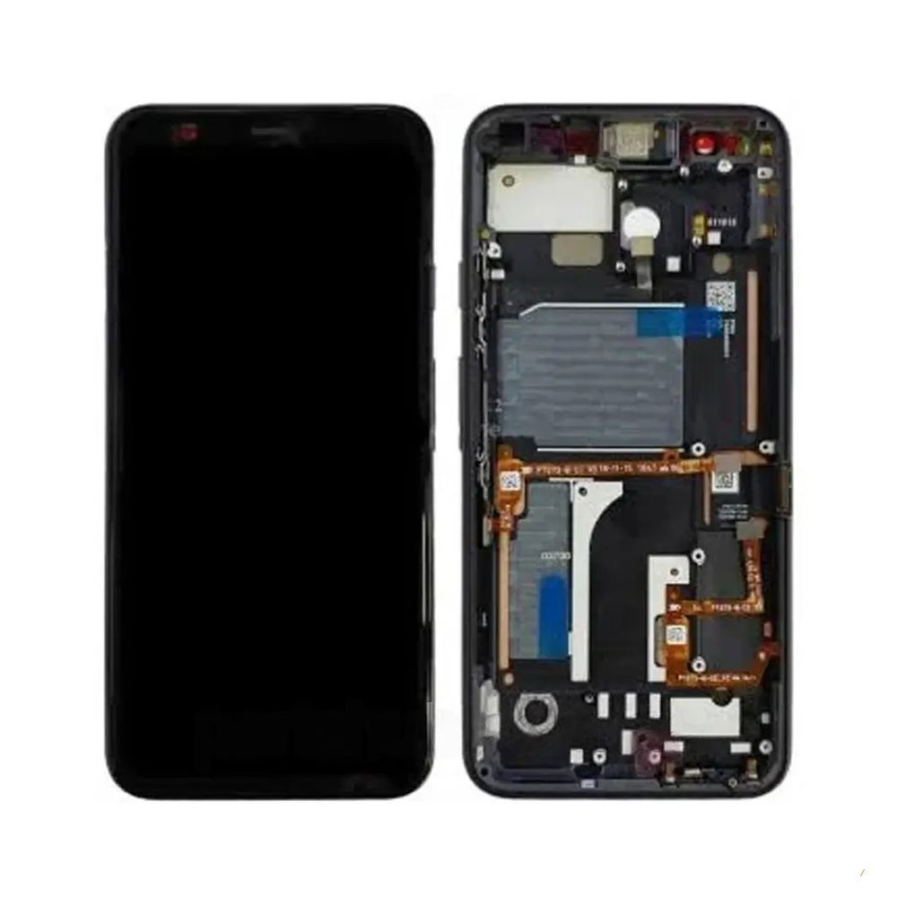 Дисплей Google Pixel 4 G020I + тачскрин (оригинал Китай с рамкой) 145373 фото