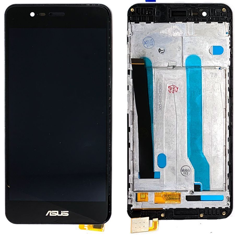 Дисплей Asus ZenFone 3 Max ZC520TL X008D + тачскрин (черный с передней панелью) 152147 фото