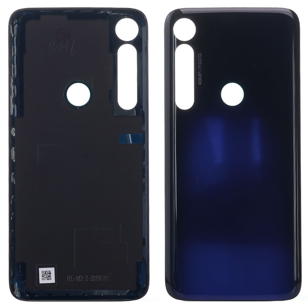 Задняя крышка Motorola Moto G8 Plus XT2019 (синяя оригинал Китай) 149739 фото