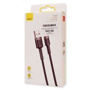 Кабель зарядки Baseus cafule cable USB to Micro USB 2.4A 1м (CAMKLF-BG1) 143209 фото