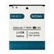 Аккумулятор Nomi NB-5012 оригинал Китай i5012 Evo M2, i5013 Evo M2 Pro 2050 mAh 162388 фото