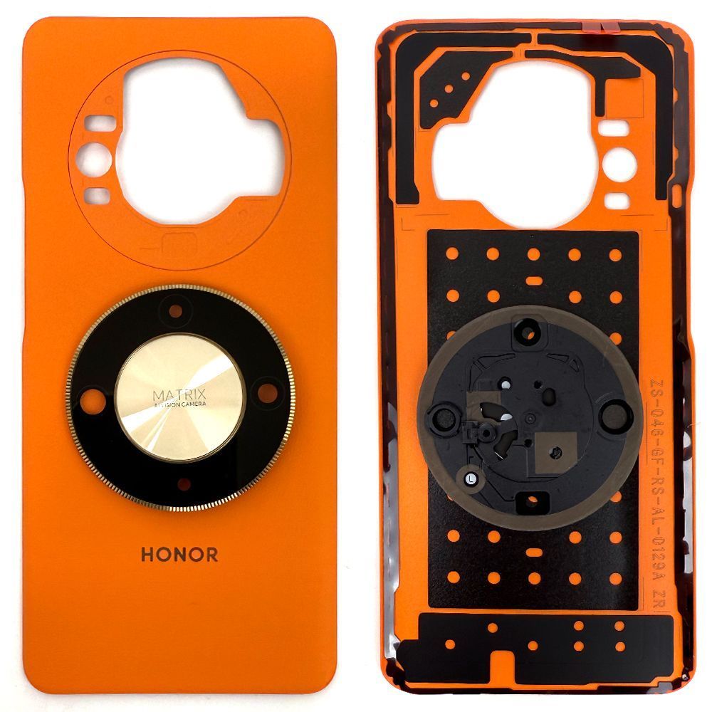 Задняя крышка Honor Magic 6 Lite ALI-NX3 (оранжевая Original New со стеклом камеры) 156831 фото