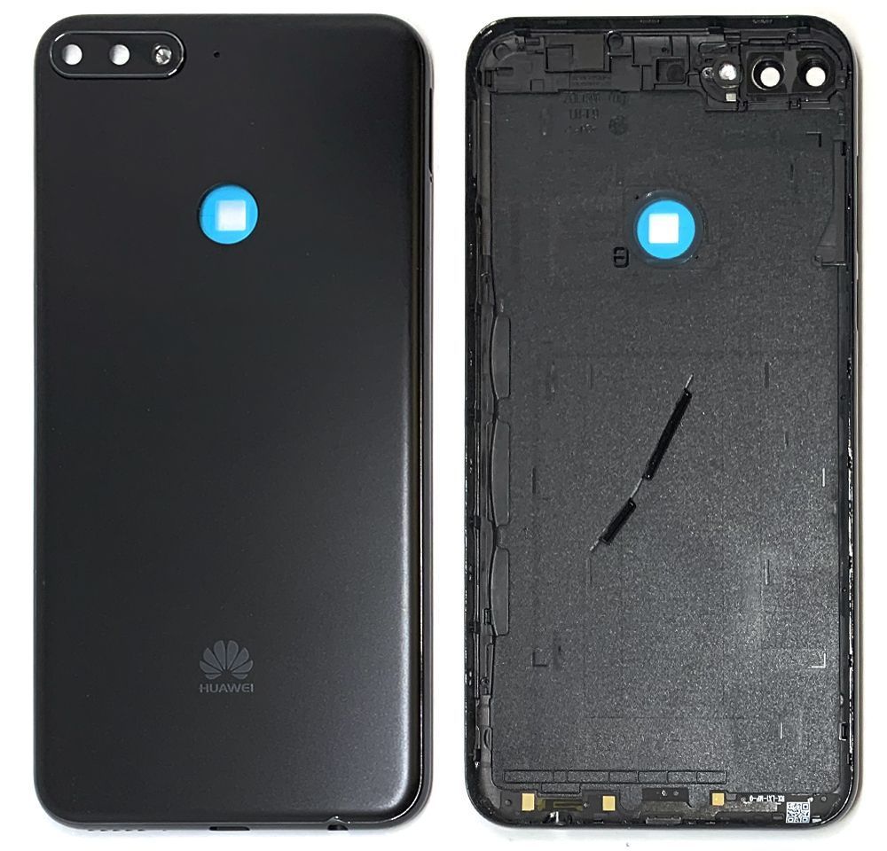 Задняя крышка Huawei Y7 2018, LDN-L01, LDN-LX3 (черная) 159272 фото