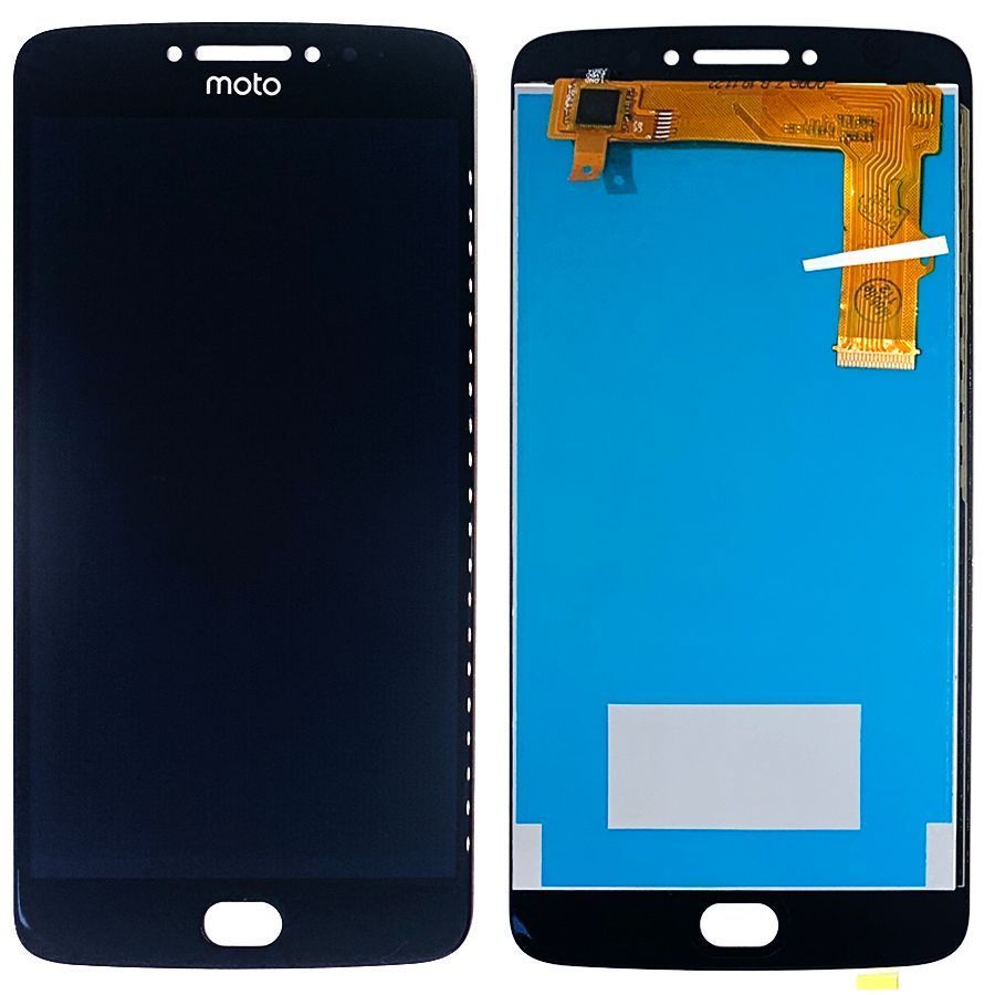 Дисплей Motorola E4 Plus XT1770 XT1771 XT1773 + тачскрин Рапродажа (черный MediaTek) 148563 фото