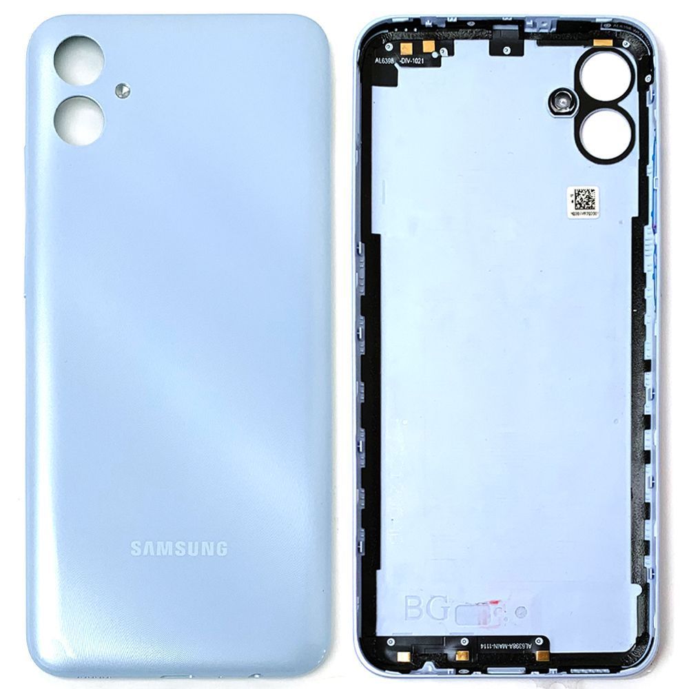 Задняя крышка Samsung Galaxy A04e A042F (голубая оригинал Китай) 157626 фото