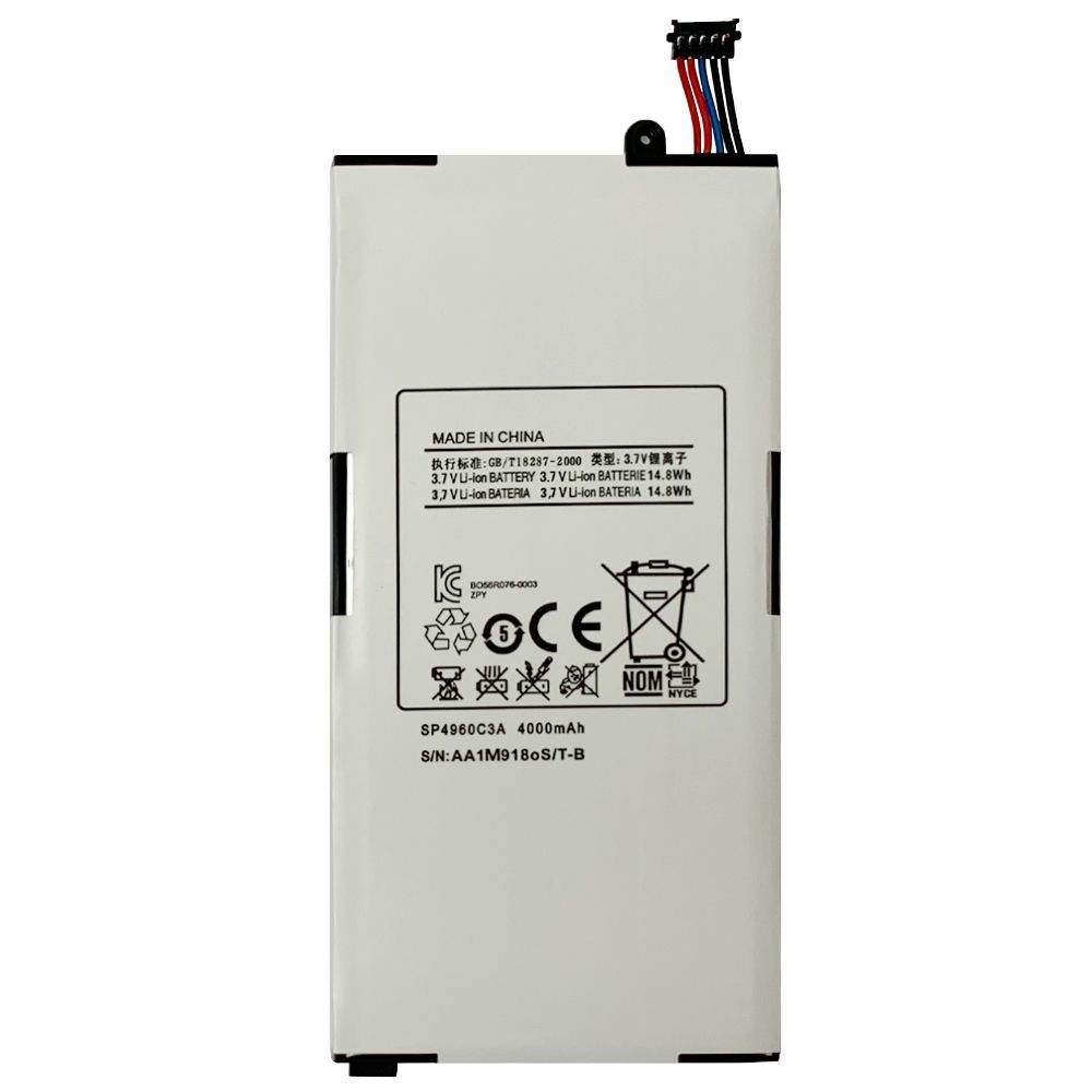 Аккумулятор Samsung SP4960C3A Galaxy Tab P1000 P1010 оригинал Китай 4000 mAh Распродажа 153705 фото