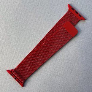 Металический ремешок Apple Watch 42 - 44 мм (красный) 164636 фото
