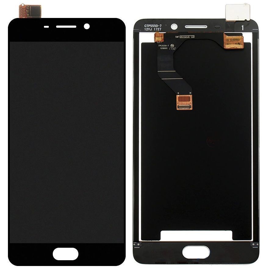 Дисплей Meizu M6 Note M721H з тачскріном (чорний) 148686 фото