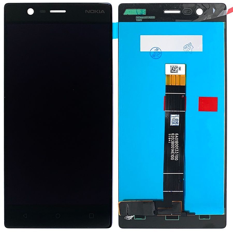Дисплей Nokia 3 TA-1032, TA-1020 + тачскрин (черный оригинал Китай) 150204 фото