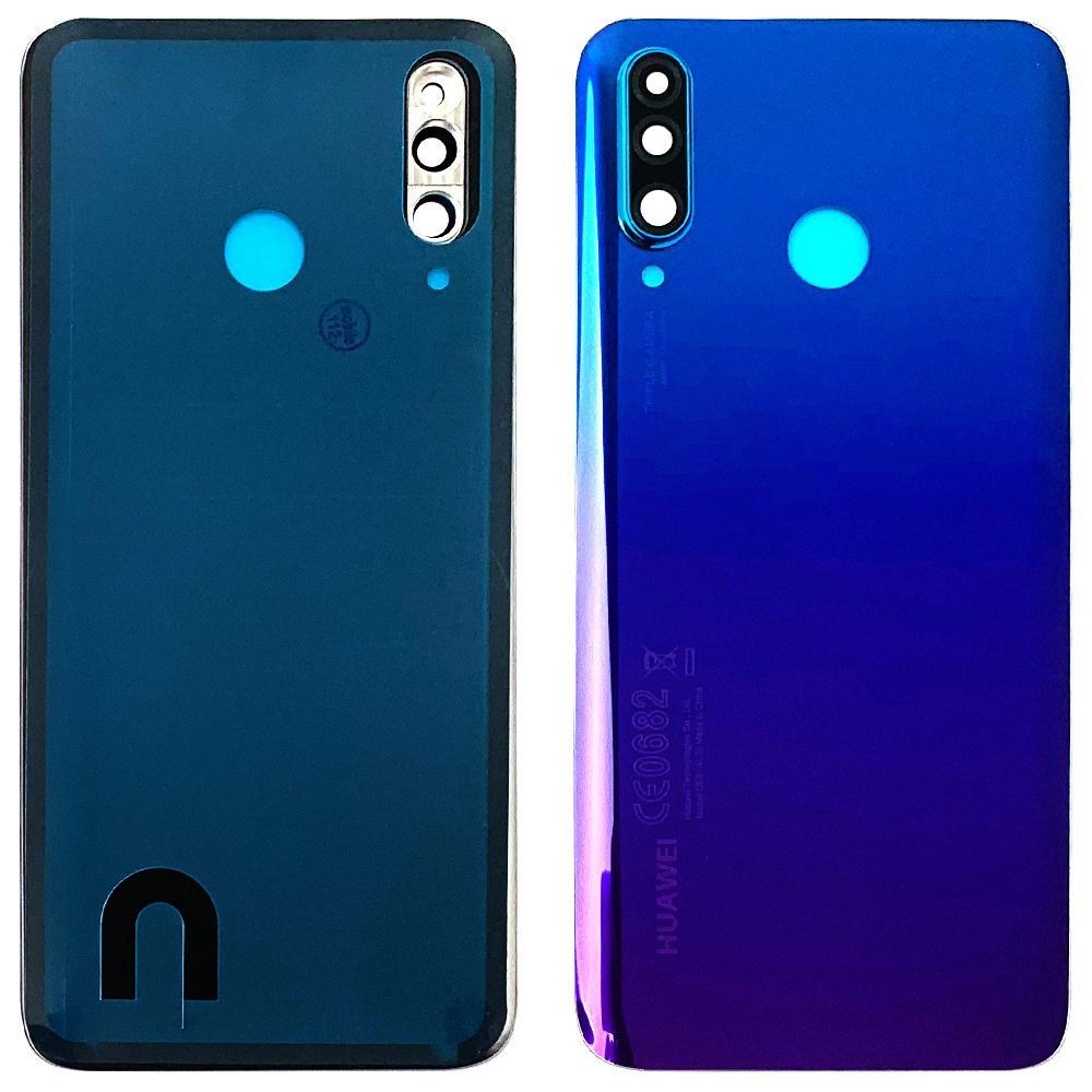 Задняя крышка Huawei P30 Lite MAR-LX1 (48MP синяя оригинал Китай со стеклом камеры) 162052 фото