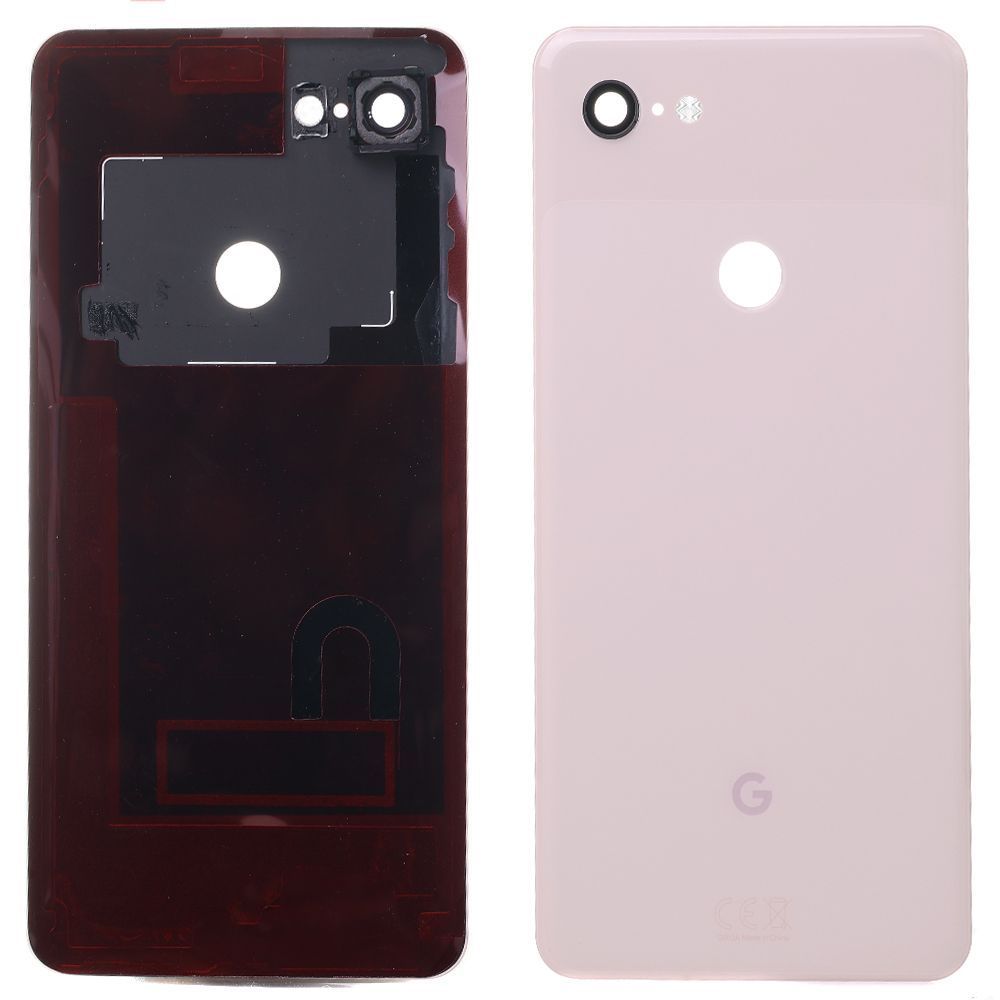 Задняя крышка Google Pixel 3 XL (розовая оригинал 100% со стеклом камеры) 150860 фото
