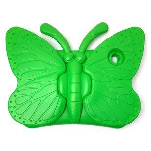 Детский противоударный чехол Butterfly для Pad Mini 1, Mini 2, Mini 3, Mini 4, Mini 5 (зеленый) 155466 фото