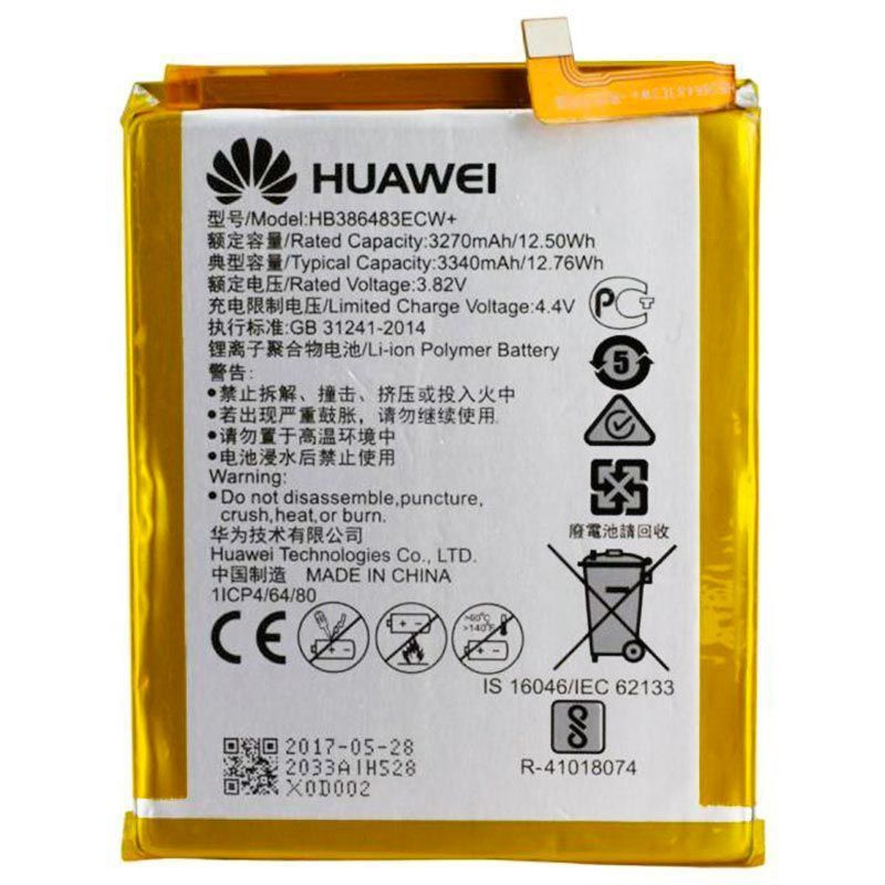 Аккумулятор Huawei HB386483ECW+ оригинал Китай Honor 6X BLL-L21, Mate 9 Lite, GR5 2017 3340 mAh Распродажа 161563 фото