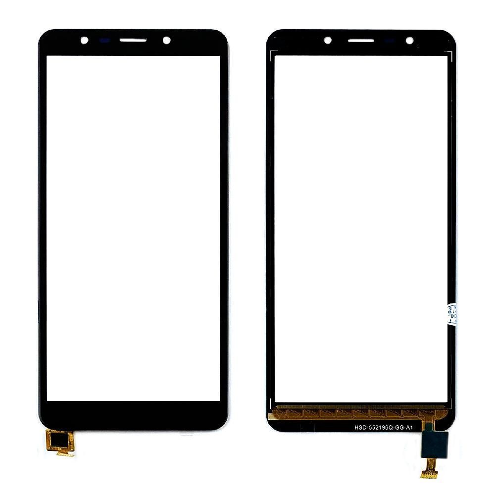 Тачскрин Leagoo M10 (шлейф под пайку) (черный оригинал Китай) 143692 фото
