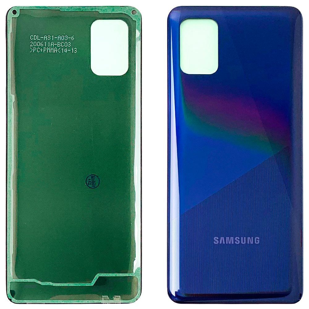 Задняя крышка Samsung Galaxy A31 A315F (синяя оригинал Китай) 161144 фото