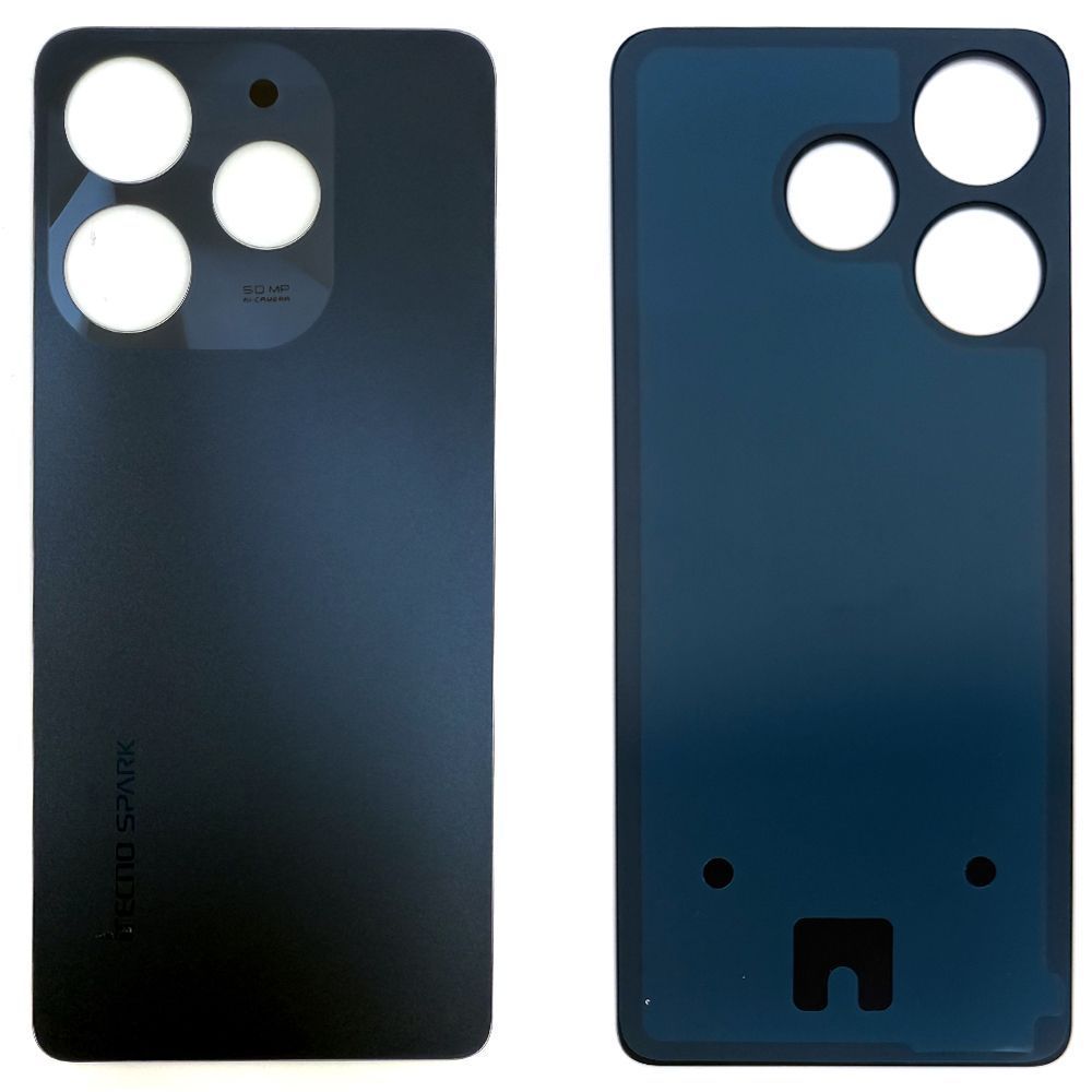 Задняя крышка Tecno Spark 10 Pro KI7 (черная оригинал Китай) 157792 фото