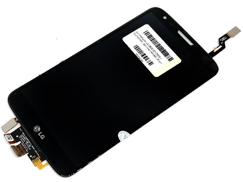 Дисплей LG G2 D802 D805 + тачскрин (черный) 162444 фото