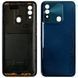 Задняя крышка Tecno Spark 8 KG6 KG6k (синяя оригинал Китай со стеклом камеры) 154236 фото
